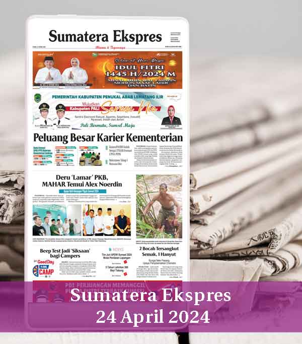 Sumatera Ekspres 24 April 2024