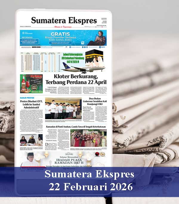 Sumatera Ekspres 22 Februari 2026