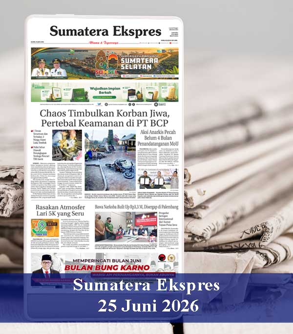 Sumatera Ekspres 25 Juni 2026