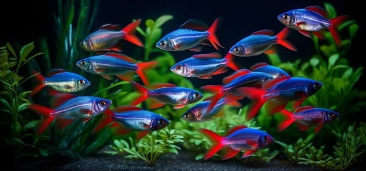 Makna Mendalam Ikan Neon Tetra dalam Feng Shui Tionghoa, Seperti Apa?