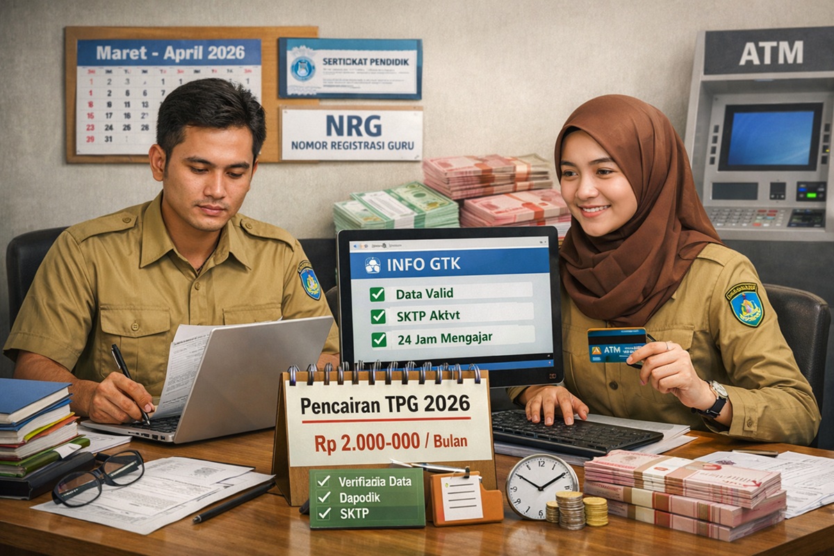 Mekanisme Pencairan Tunjangan Profesi Guru (TPG): Alur, Jadwal, dan Kebijakan Terbaru 2025–2026