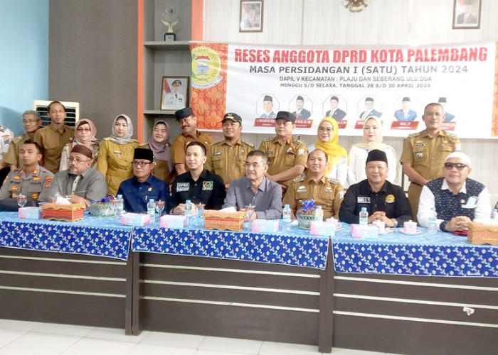 Anggota DPRD Kota Palembang  Serap Aspirasi dan Keluhan Masyarakat