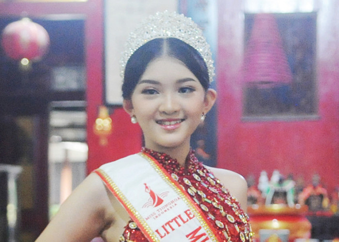 Keren, Remaja Putri Palembang Ivena Queen Sharen Nekho, 1st Runner-up Little Miss Tionghoa Indonesia 2024