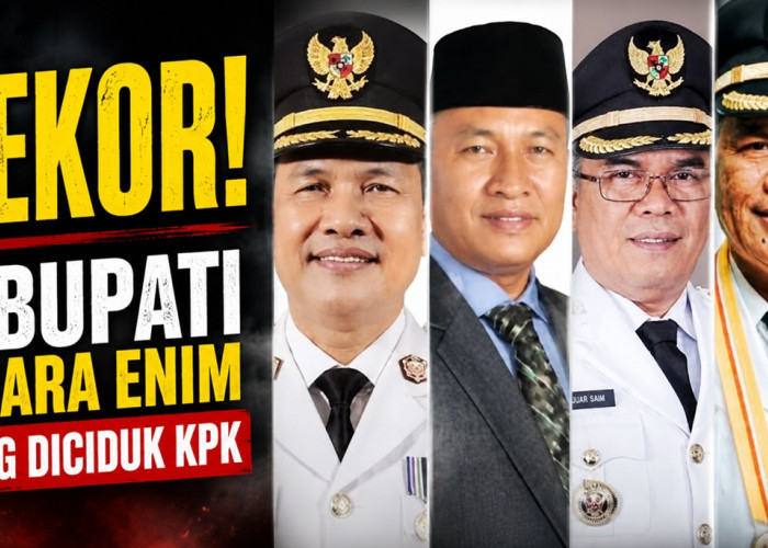 REKOR! 4 Bupati Muara Enim Tumbang Gegara Korupsi, Edison Jadi Korban Terbaru Operasi Senyap KPK?
