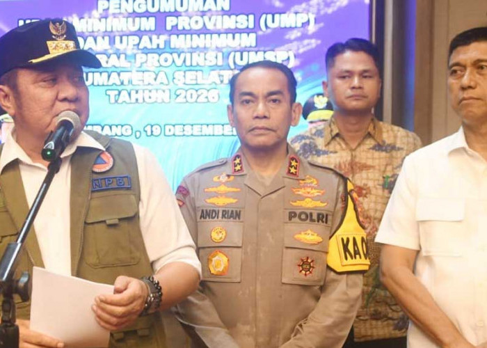 Menyentuh Langsung Kelompok Pekerja Paling Rentan, Gubernur Umumkan UMP Sumsel 2026 Naik 7,10 Persen