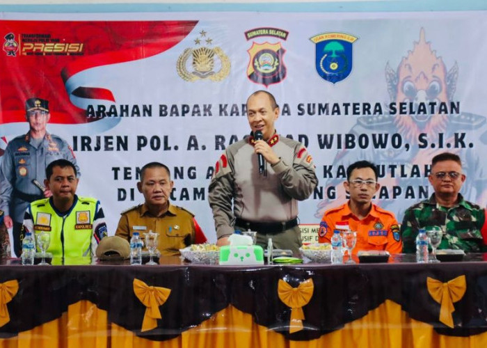 Kapolda Sumsel Lagi-Lagi Bersepeda Motor, Asistensi Daerah Rawan Karhutla ke Tulung Selapan Kabupaten OKI