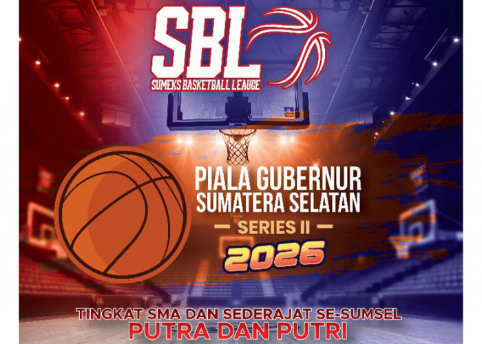 Pendaftaran Dibuka, Sumeks Basketball League Gubernur Sumsel Cup Series II 2026 Digelar 29 Juli-8 Agustus