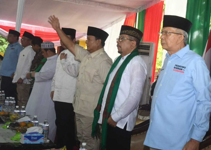 Kunjungan Prabowo Subianto ke Museum Alquran Raksasa Palembang