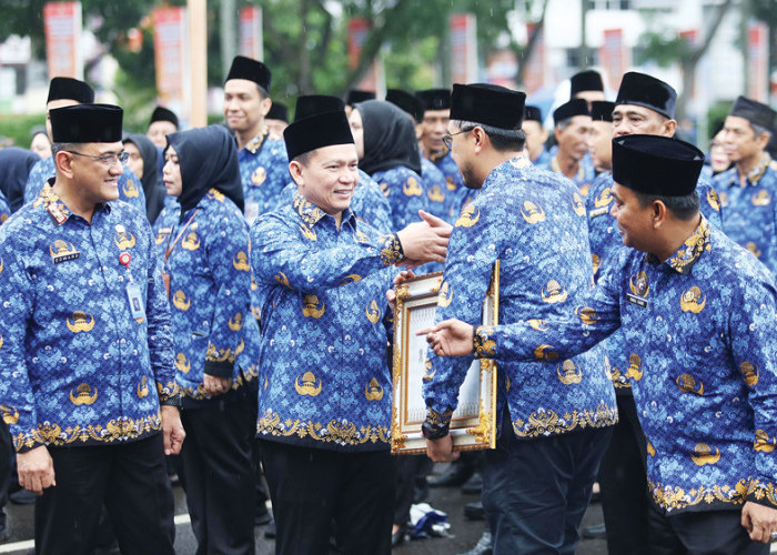 HUT ke-53 Korpri, Pj Gubernur Elen Setiadi Ajak Dukung Program Pemerintah Berorientasi Kesejahteraan Masyaraka