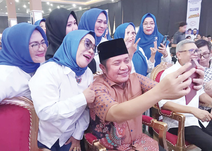 HDCU-MataHati Gaet Pemilih di Prabumulih, HD Lantik Tim Keluarga dan Relawan, Mawardi Silaturahmi Para Tokoh 