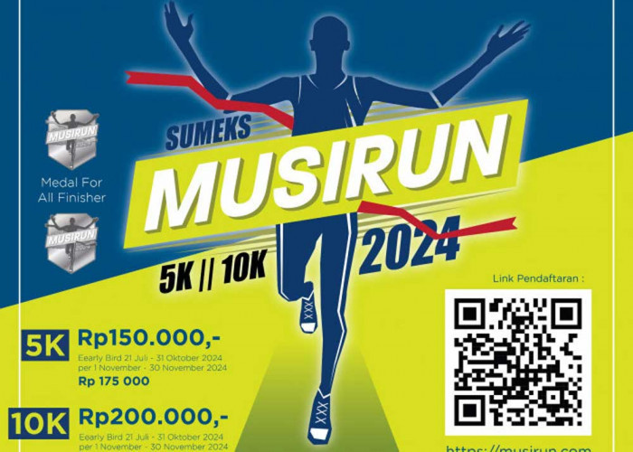 Sudah Puluhan Runner Daftar Musi Run 2024, Pendaftaran Online di www.musirun.com