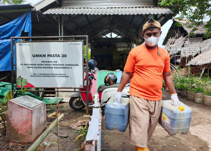 Pertamina Patra Niaga Dorong Ekonomi Hijau Lewat Pengelolaan Minyak Jelantah di UMKM Pasta 30