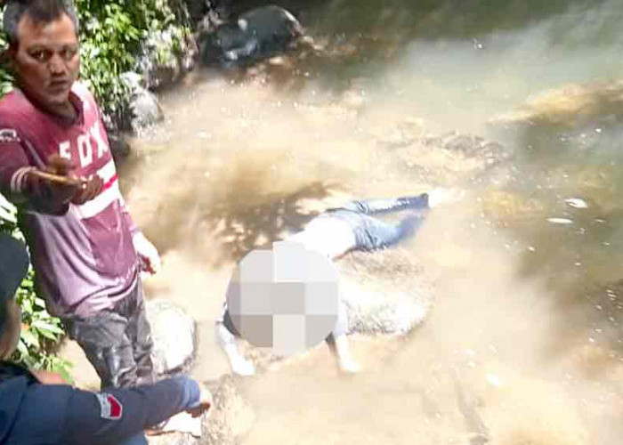  Panik Diinterogasi Warga, Terduga Pelaku Curanmor Nekat Terjun ke Jurang, Ending-nya Ngapung di Sungai