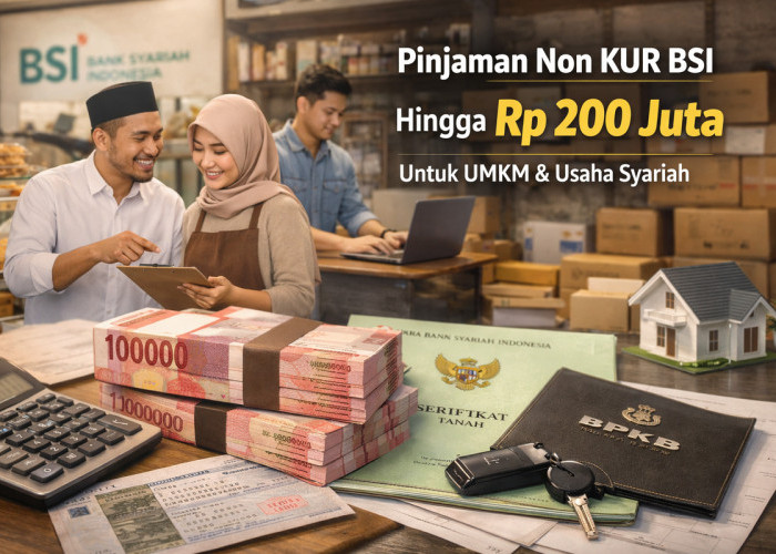 BSI Hadirkan Pinjaman Non KUR hingga Rp200 Juta, Alternatif Modal Usaha Syariah Awal 2026