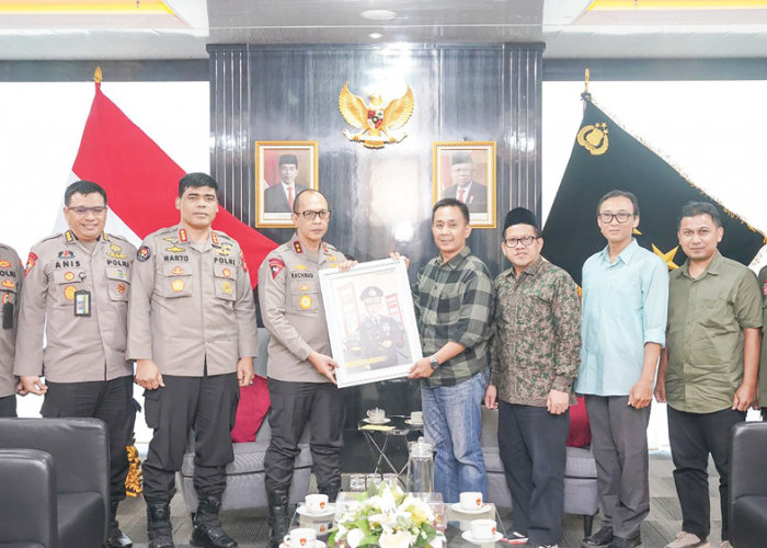 Silaturahmi Sumatera Ekspres, Kapolda Sumsel: Sumeks Media Mainstream Acuan Saya, Pelurus Berita-Berita Hoax