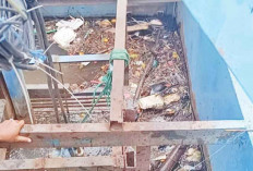 Air Sungai Naik, Sampah Penuhi Intake