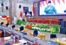 DPRD Muba Ikuti Pidato Kenegaraan Presiden Prabowo Subianto Peringati HUT RI ke-80