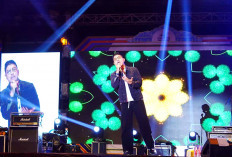 Andika Mahesa Guncang Malam Pembukaan Muba Expo 