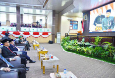 HUT Kemerdekaan RI ke-79 Tahun 2024, DPRD Bersama Forkopimda dan Eksekutif Mendengarkan Pidato Kenegaraan Pres