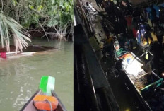 Speedboat Pembawa Jenazah Terbalik di Lalan, Tiga Tewas, Tiga Belum Ditemukan