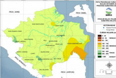 BMKG: Sebagian Wilayah Sumsel Diprediksi Hujan Lebat hingga Akhir September 2024, Ingatkan Untuk Waspada