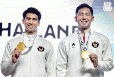 Sabar/Reza Raih Emas Ganda Putra, Kalahkan Juara Dunia