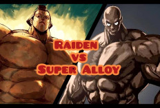 One Punch Man Chapter 204, Raiden Tantang Super Alloy Darkshine