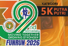 Early Bird STIHPADA Fun Run 2026 hingga 31 Juli, Pendaftaran Melalui Link www.stihpadafunrun.com