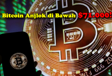 Bitcoin Anjlok di Bawah $71.000! Sinyal Buruk dari The Fed Bikin Pasar Saham Ikut Tersungkur