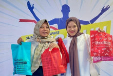 Ibu-Ibu Runners Empat Lawang Antusias Ikut Sumeks Musi Run Seri V 2024