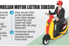 Motor Listrik Subsidi Sepi Peminat, Hanya Terealisasi 11.532 Unit Tahun 2023
