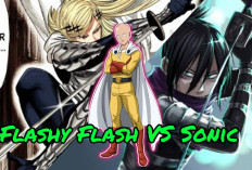 Hubungan Kompleks antara Speed-o’-Sound Sonic dan Flashy Flash dalam One Punch Man