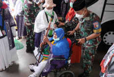 Kloter 15 Tiba, Tercatat 6.699 Jemaah Haji Debarkasi Palembang Sudah Kembali Ke Tanah Air