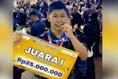 Siswa SMA Plus Negeri 17 Palembang Raih Medali Emas di OSN 2025