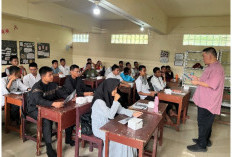 Edukasi Air Minum Aman Dalam Menurunkan Angka Stunting di SMK Muhammadiyah 3 Palembang