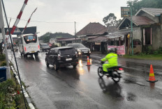 Arus Balik Melintas di Lahat Didominasi Plat Kendaraan Jakarta-Bandung