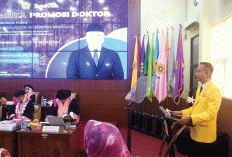 Nilai A Doktor M Iqbal Alisyahbana, Angkat Disertasi Kebijakan Pengendalian Bencana Karhutla di Sumsel