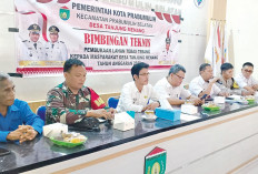  Tingkatkan Kapasitas Petani, Manfaatkan Lahan Berkelanjutan, Pemdes Tanjung Menang Gelar Bimtek Lahan