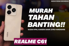 Realme C61, Smartphone Entry Level 1 Jutaan yang Punya Segudang Fitur Keren!