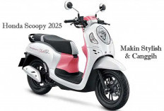 Honda Scoopy 2025 Resmi Meluncur! Ini Bedanya dengan Versi 2024, Makin Stylish & Canggih!