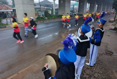 Bahana Muda SMKN 8 Palembang Meriahkan Atmosfer Musi Run Seri VI 2026