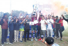 Menang Tos-Tosan, Laskar Betaji Muda Juarai Piala Gubernur U-15 Regional Palembang