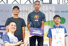 Praka Adi Subianto Juara 5K Putra Siloam Sriwijaya Race Run 2025, Istri-Anak Jadi Penyemangat