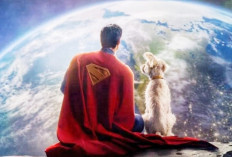 Wow, Ini Dia Tampilan Perdana Superman 2025! David Corenswet Bersama Krypto Si Anjing Super dalam Adegan Epik