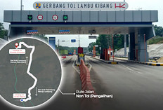 GT Lambu Kibang – GT Simpang Pematang Ditutup Sementara, Pengendara Diarahkan Lintasi Jalintim