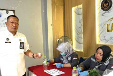 Tes Urine di Lapas Empat Lawang, Semua Hasil Negatif