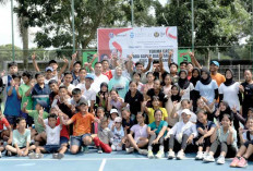 Dizamatra-IMTC Gelar Turnamen Tenis Junior, Di Venue Tenis JSC