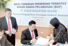 Jadi Badan Usaha Pelabuhan Swasta, PT Ocean Nusantara Bahari Resmi Berdiri  