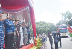 Lepas Ribuan Pemudik yang Ikut Program Mudik Gratis Pemprov Sumsel, Ini Pesan Sekdaprov Sumsel