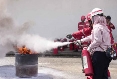 Kilang Pertamina Plaju Budayakan Keselamatan, Melalui Sosialisasi Penggunaan APAR dan Bahaya Kebakaran